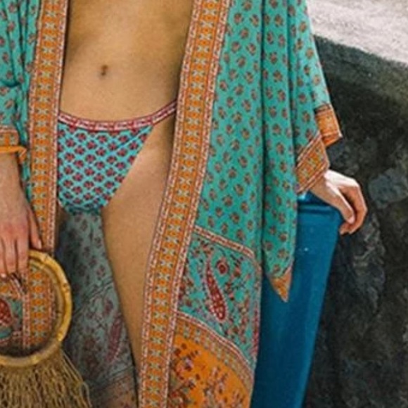 Beautiful desert sunset BoHo cover-up - Picture 8 of 8